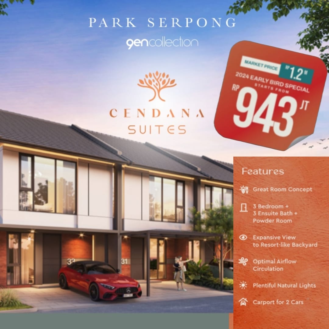 Cluster Cendana Park Serpong